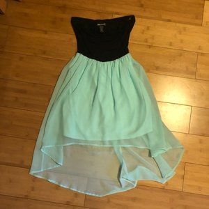 High-Low Mint Dress